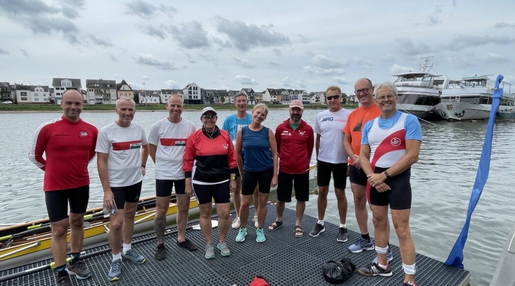 Schöne Tour mit netten Menschen. GTRVN Team Sandra, Christine, Jörg, Ralf, Patrik sowie unsere fünf sportlichen Gast-Ruderer aus NRW.