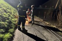 Das alte Seil wird geschntten