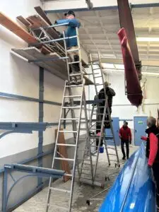 Für Eric und Thomas geht es hoch hinaus