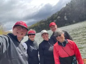 Gut gelaunte Julle-Mannschaft