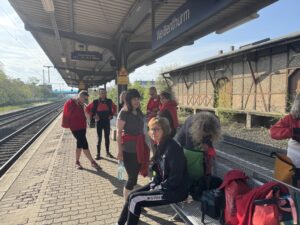 Auf dem Bahnhof in Weißenthurm