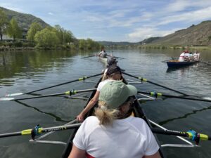 Erste Pause auf der Mosel