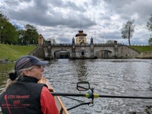 Letzte Moldauschleuse geschafft.