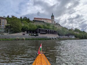 Melnik mit Schloss und Bootshaus